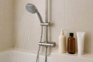 シャワー時短テクで毎日の入浴を効率化