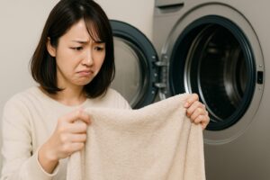バスタオルを乾燥機にかけてはいけない理由