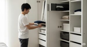 収納を減らすのが時短！ミニマリストの見せない整理術