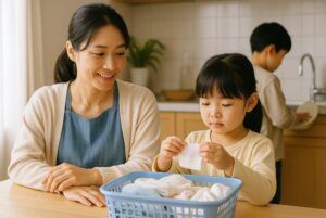 子どもを巻き込む“家事教育”で家全体が楽になる
